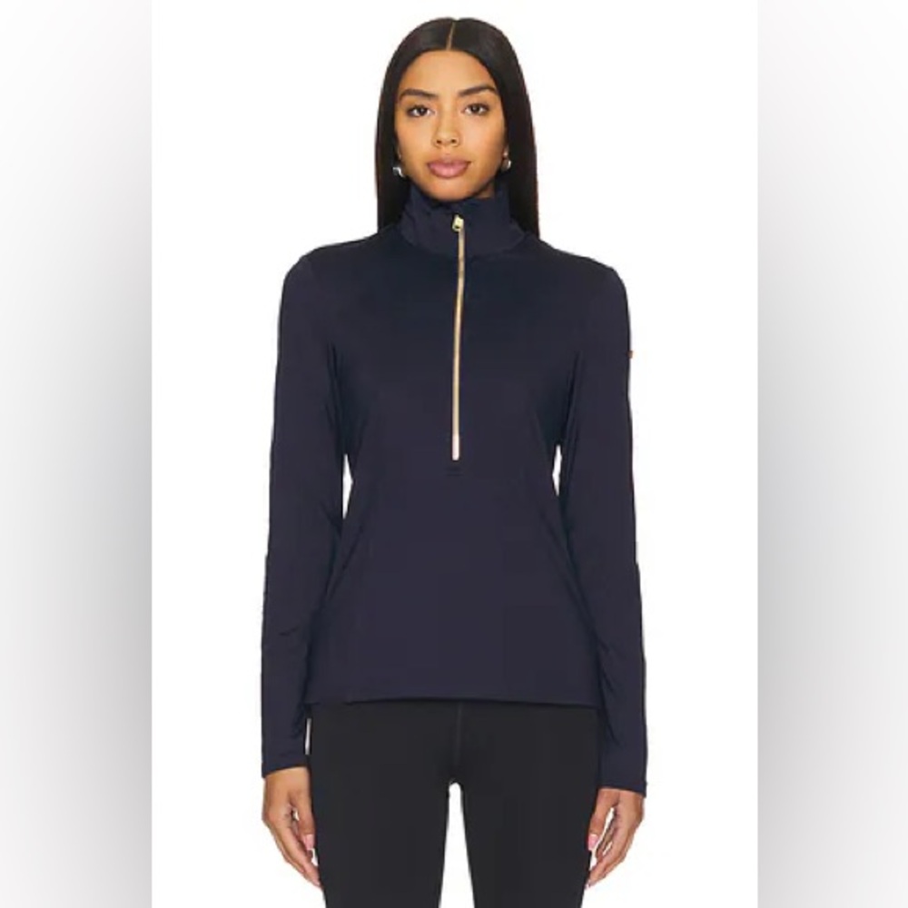 WE NORWEGIANS half zip base LAYER SWEATER small